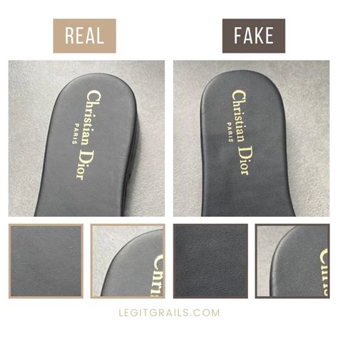 dior slides fake|dior dway vs real.